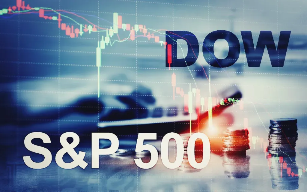 Grafika symbolizująca S&P500 index