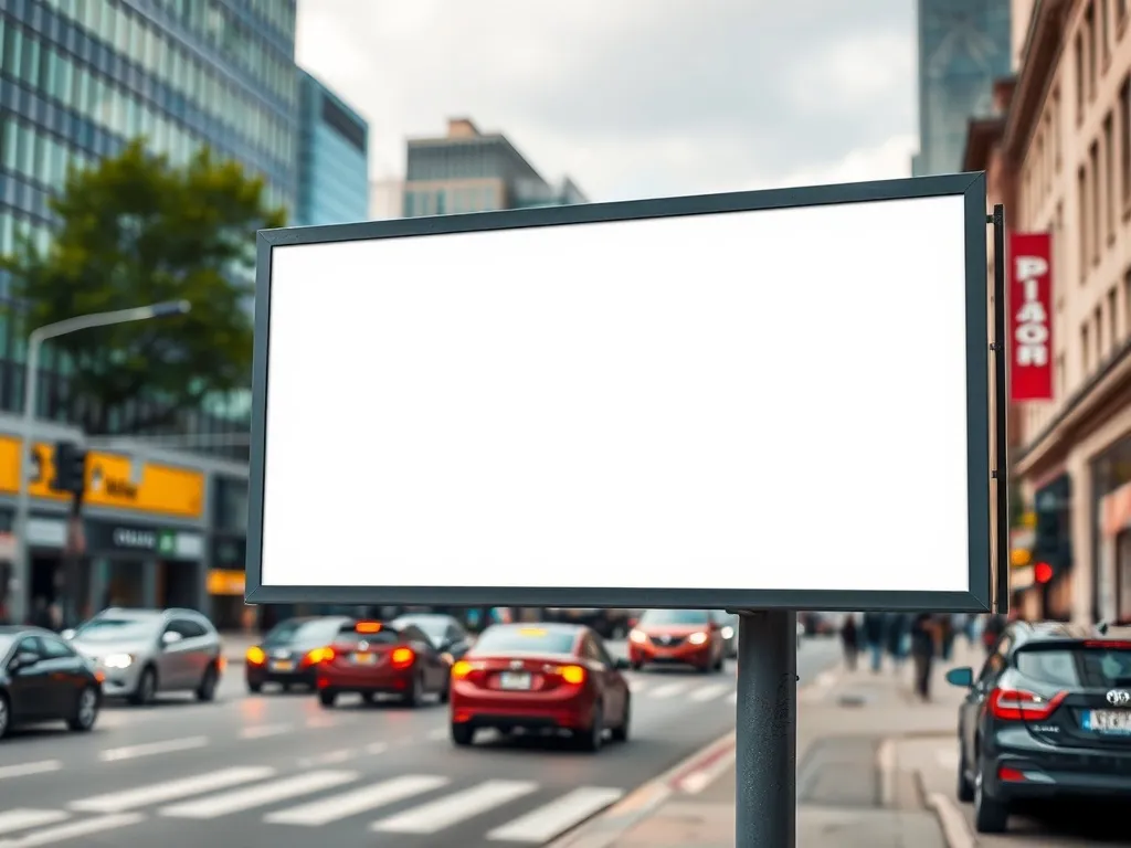 Ile kosztuje reklama na billboardzie? Sprawdź aktualne ceny!