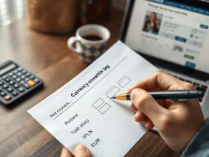 Faktura w PLN, zapłata w euro – jak rozliczyć?